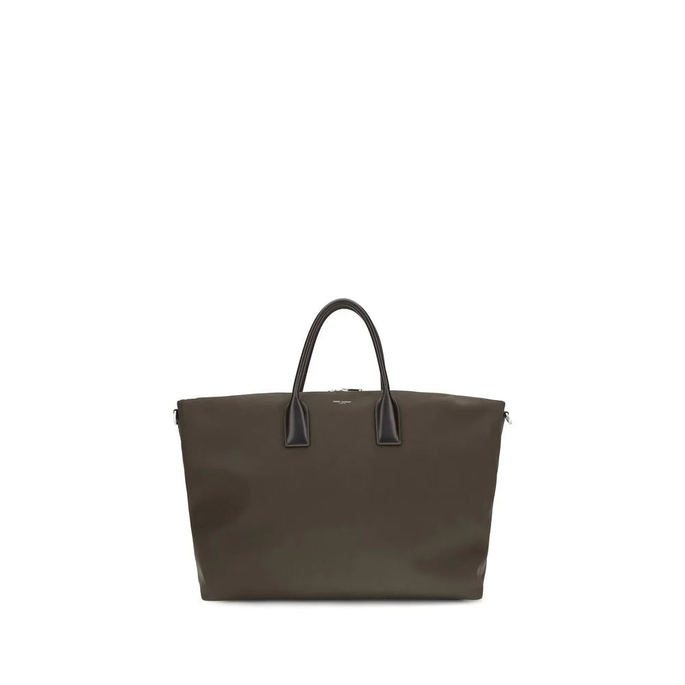 Saint Laurent Brown Calf Leather Bos Taurus Handbag