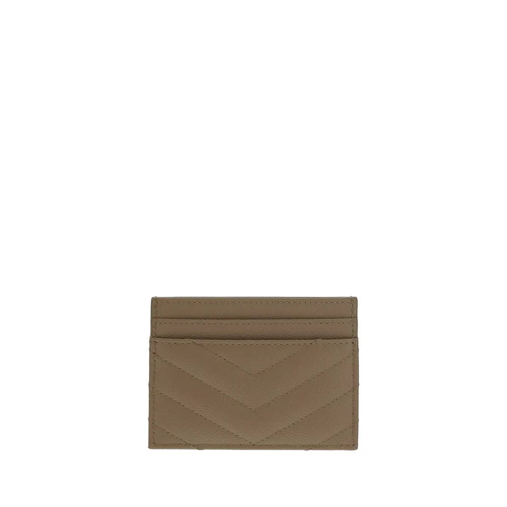 Saint Laurent Brown Calf Leather Bos Taurus Wallet