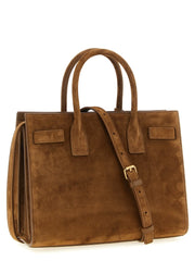 Saint Laurent Brown Calfskin Handbag