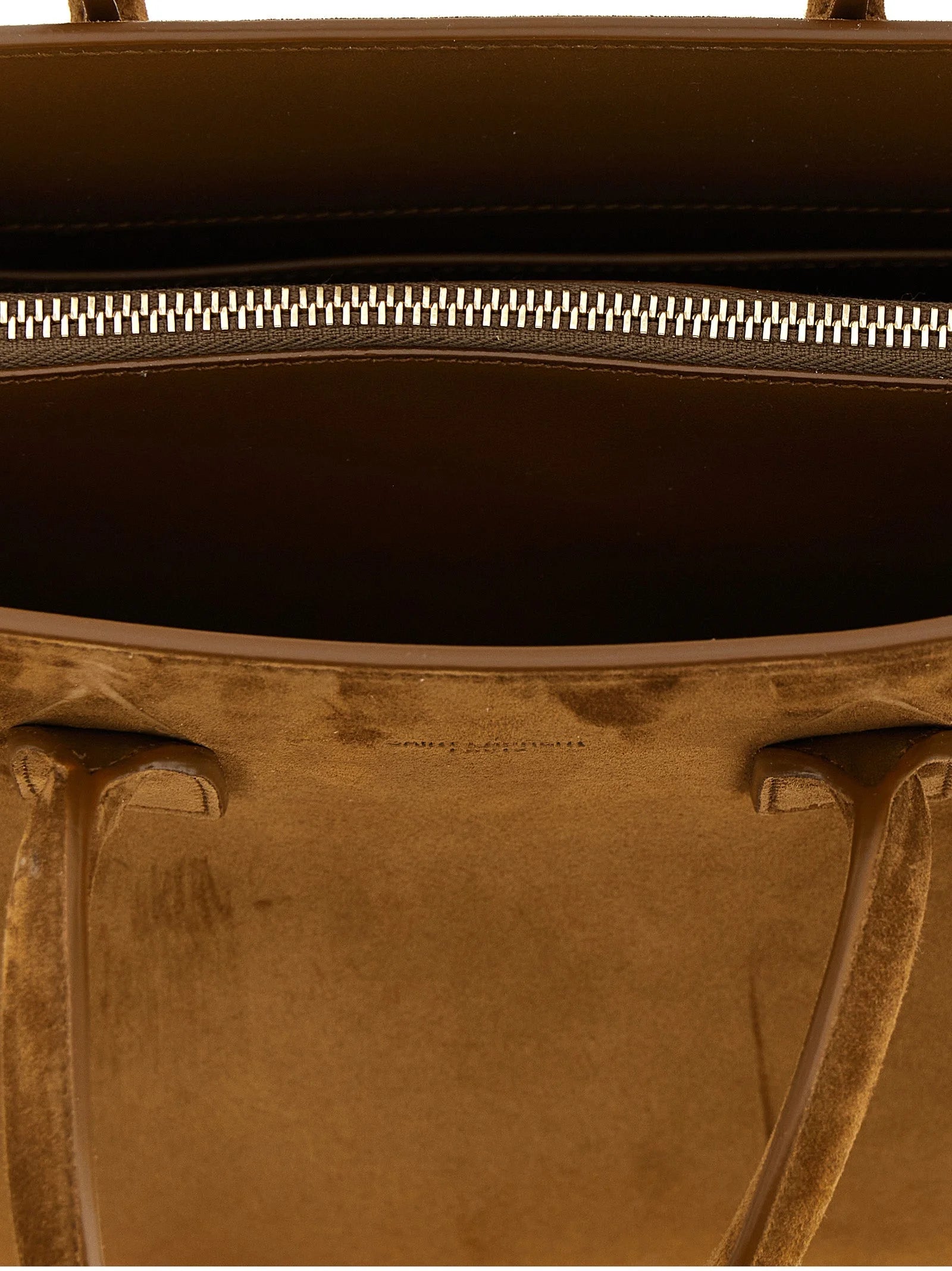 Saint Laurent Brown Calfskin Handbag