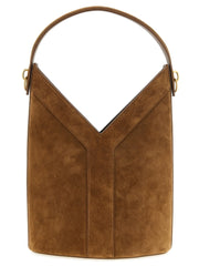 Saint Laurent Brown Calfskin Shoulder Bag
