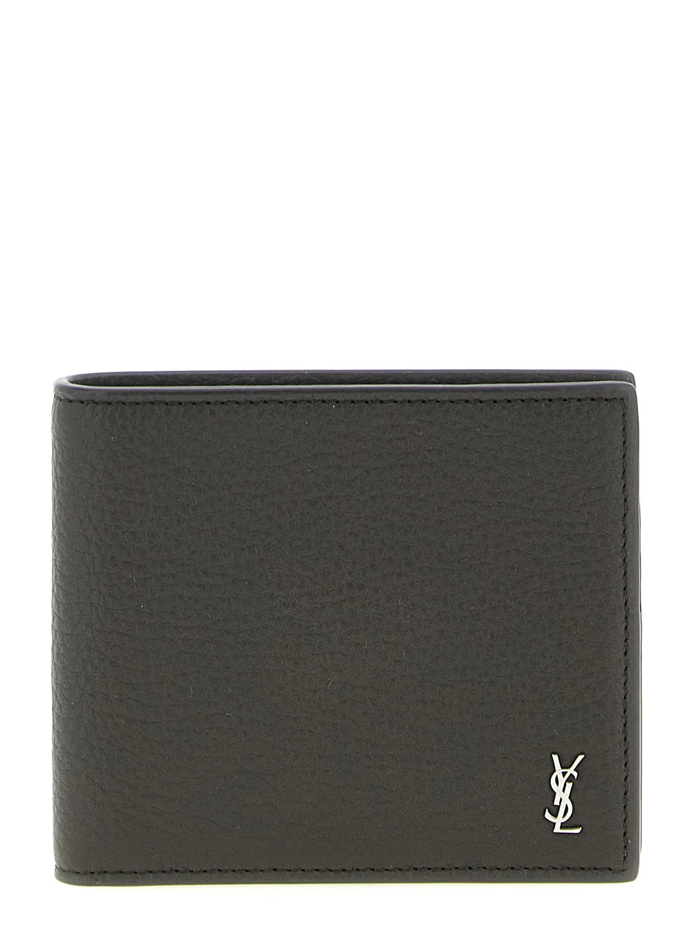 Saint Laurent Brown Calfskin Wallet