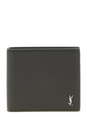 Saint Laurent Brown Calfskin Wallet