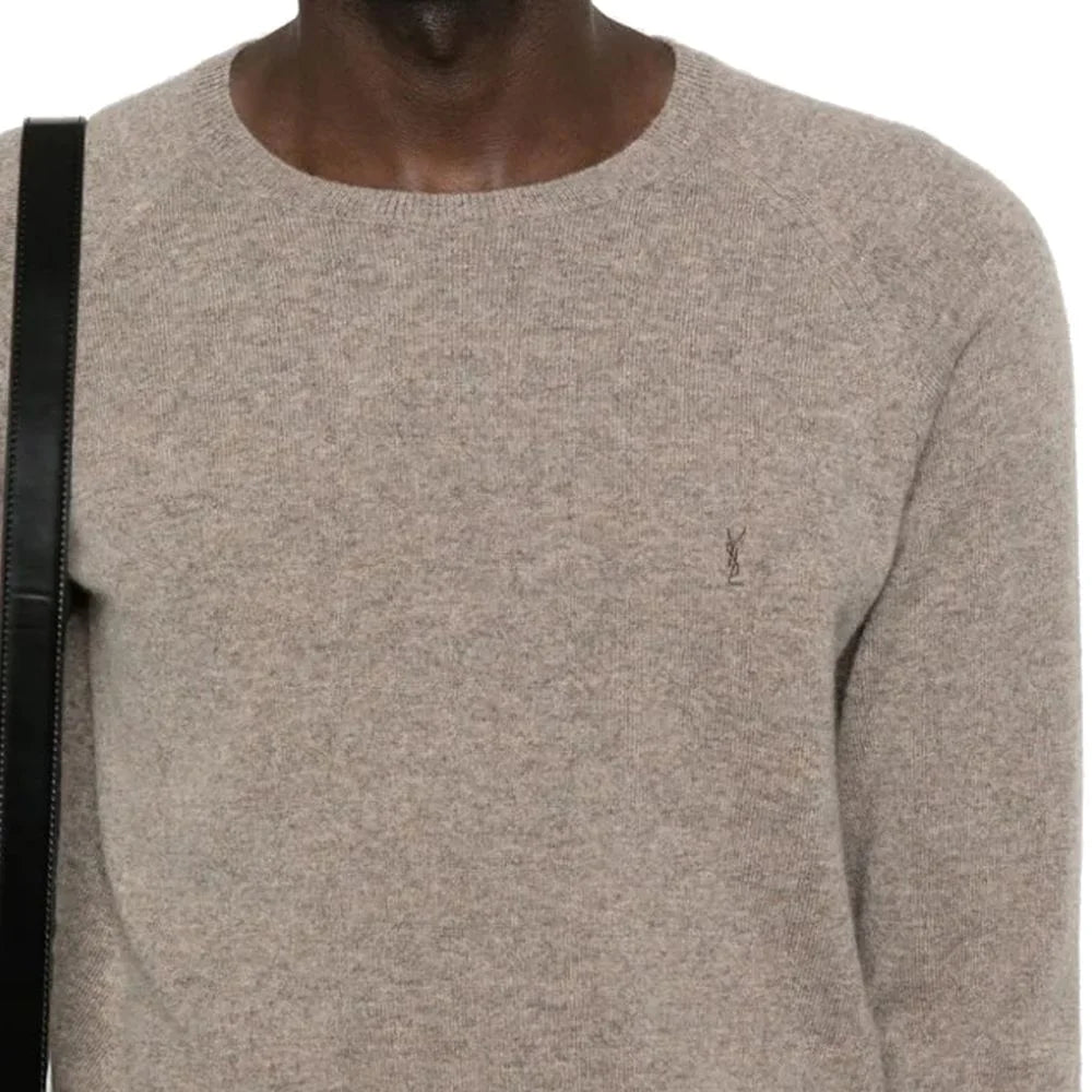 Saint Laurent Brown Cashmere Sweater - XL