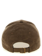 Saint Laurent Brown Cotton Cap (Baseball Hat) - 57 cm|S