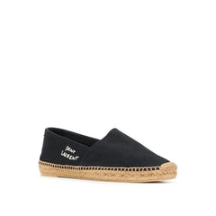 Saint Laurent Canvas Logo Espadrilles - Flats