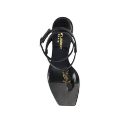 Saint Laurent Cassandra Heeled Sandals - EU36/US6 - Sandals