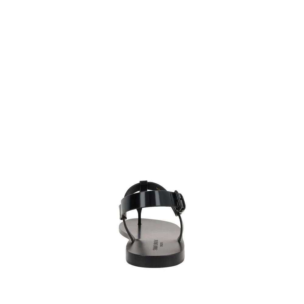 Saint Laurent Cassandre 05 Flat Sandals - Sandals