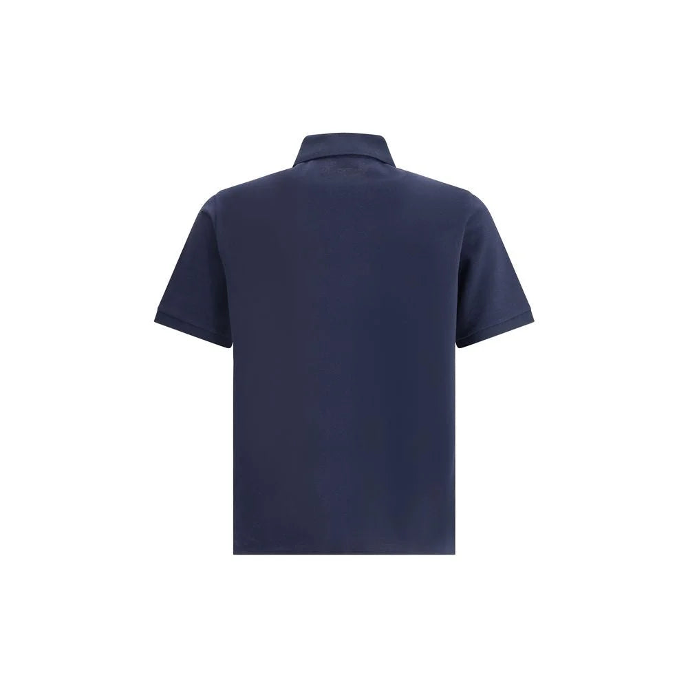 Saint Laurent Cassandre cotton polo Shirt - Polos
