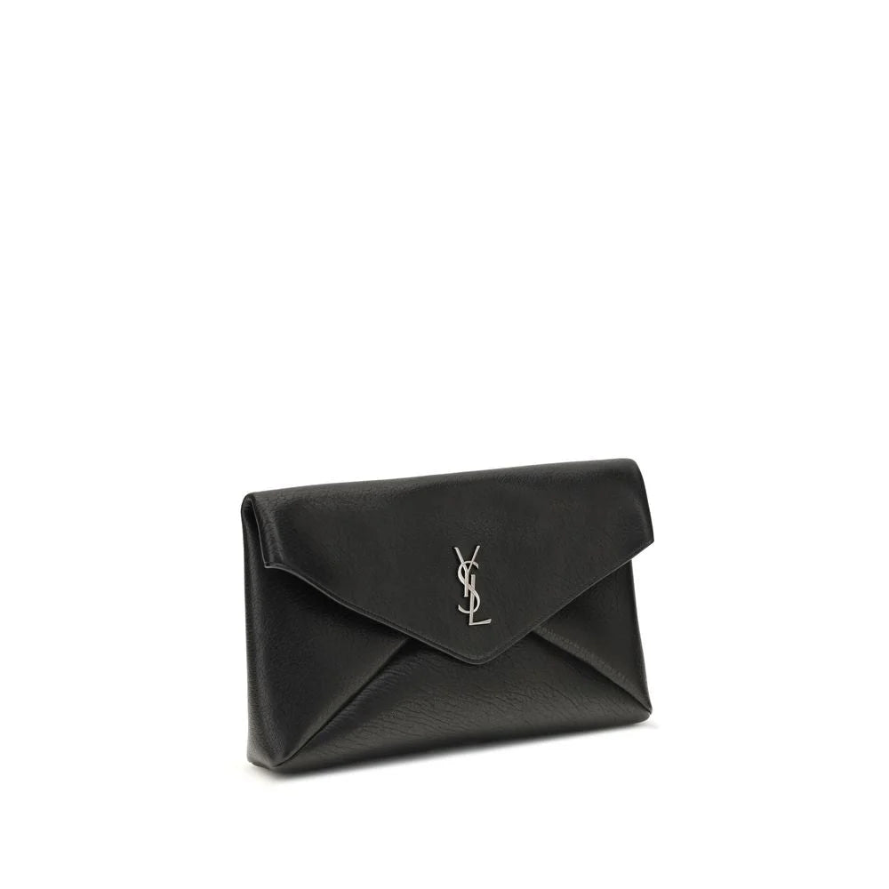 Saint Laurent Cassandre large envelope Clutch Bag - Envelope Clutches