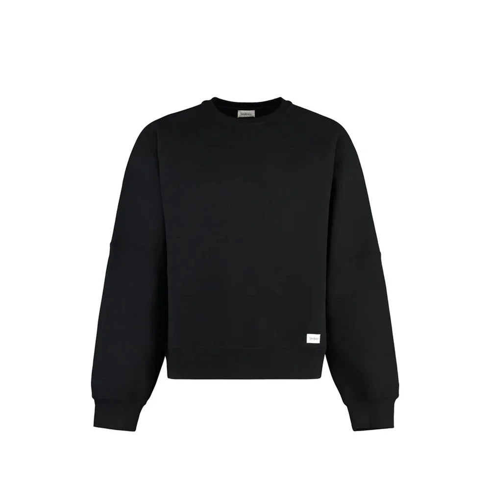Saint Laurent Cotton Logo Sweatshirt - M - Sweatshirts