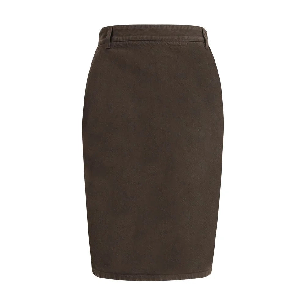 Saint Laurent Denim Pencil Skirt - 28 - Skirts