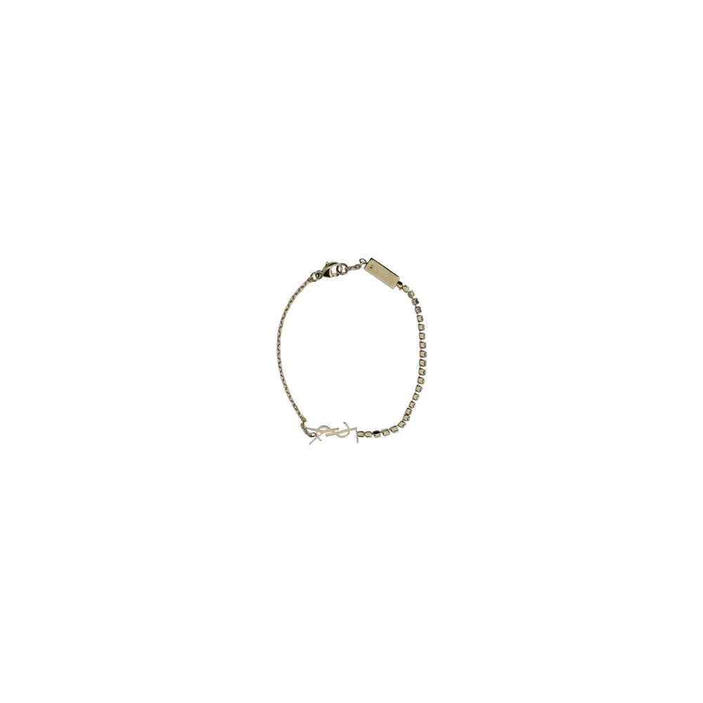 Saint Laurent Gold Brass Bracelet - M