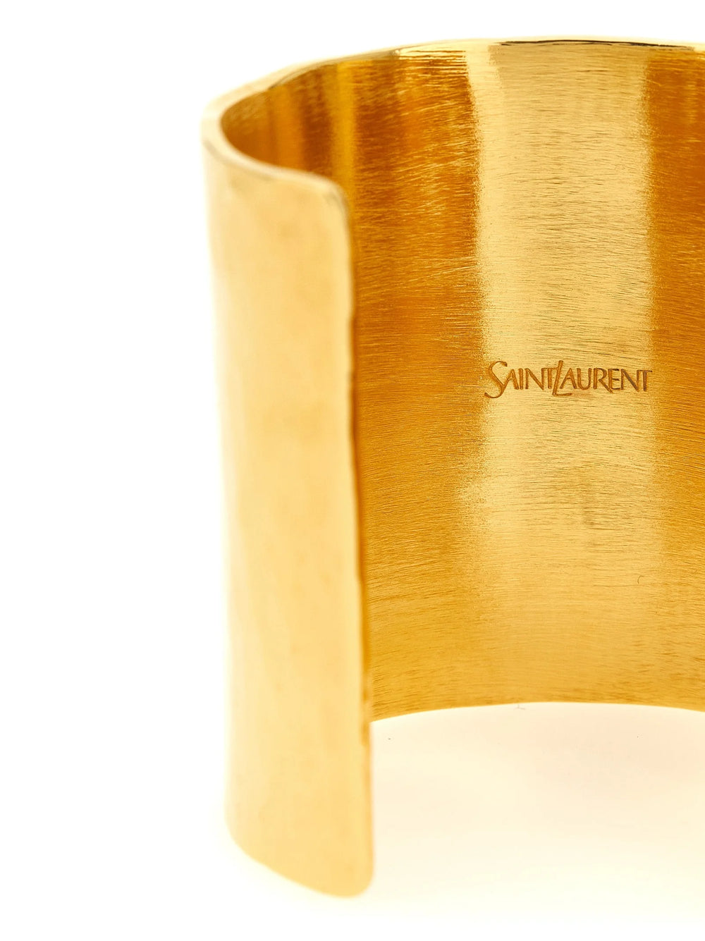 Saint Laurent Gold Brass Bracelet - S