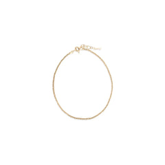 Saint Laurent Gold Brass Necklace - One Size
