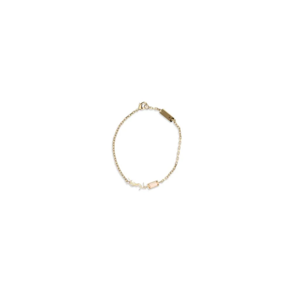 Saint Laurent Gold Metal Bracelet - M