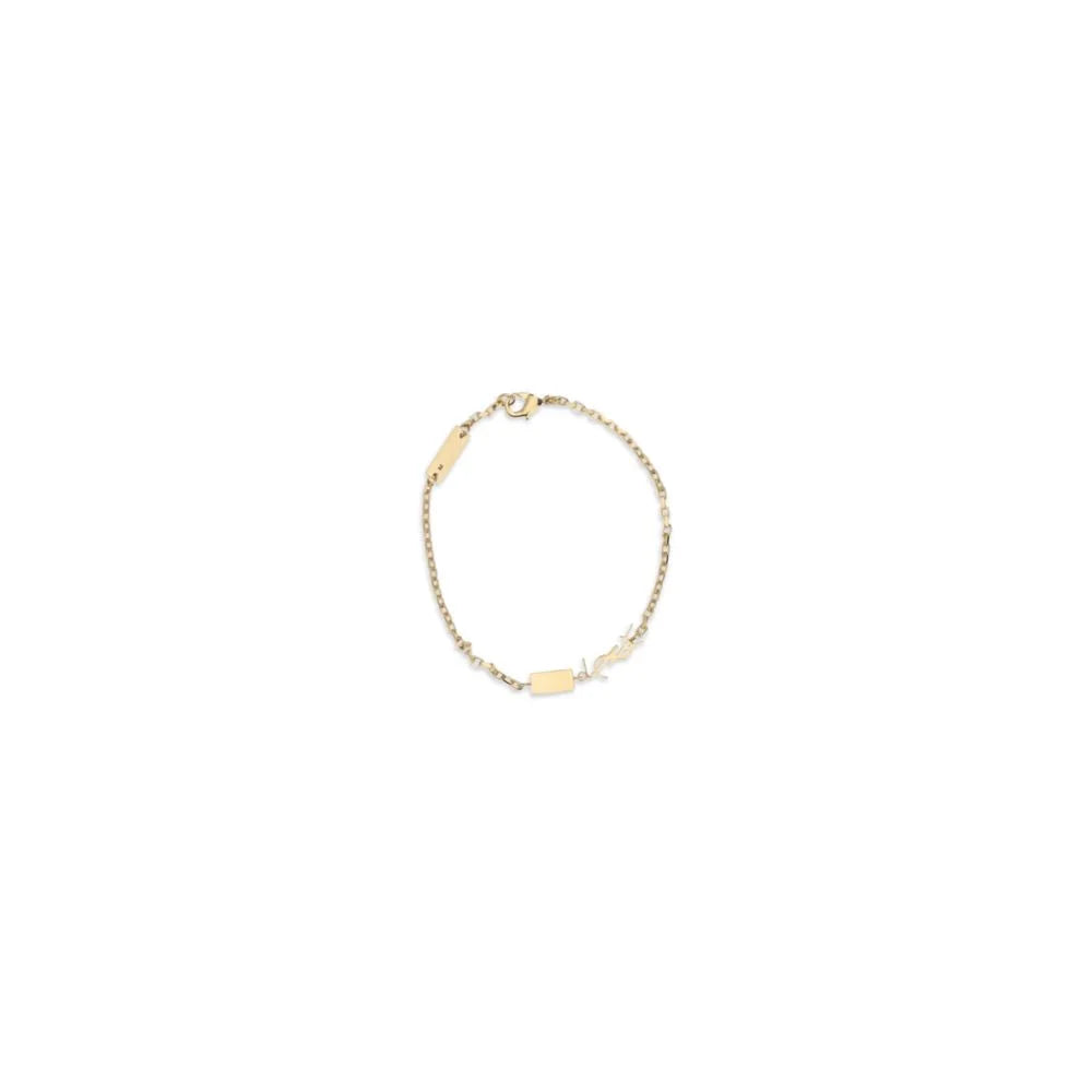Saint Laurent Gold Metal Bracelet - M
