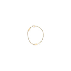 Saint Laurent Gold Metal Bracelet - M