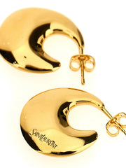 Saint Laurent Gold Metal Earrings - One Size