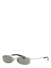 Occhiali da Sole in Acetato Grigio Saint Laurent