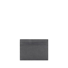 Saint Laurent Gray Calf Leather Bos Taurus Wallet
