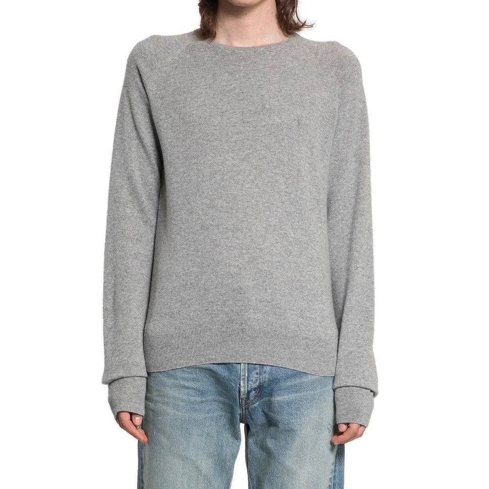 Saint Laurent Gray Cashmere Sweater - XL