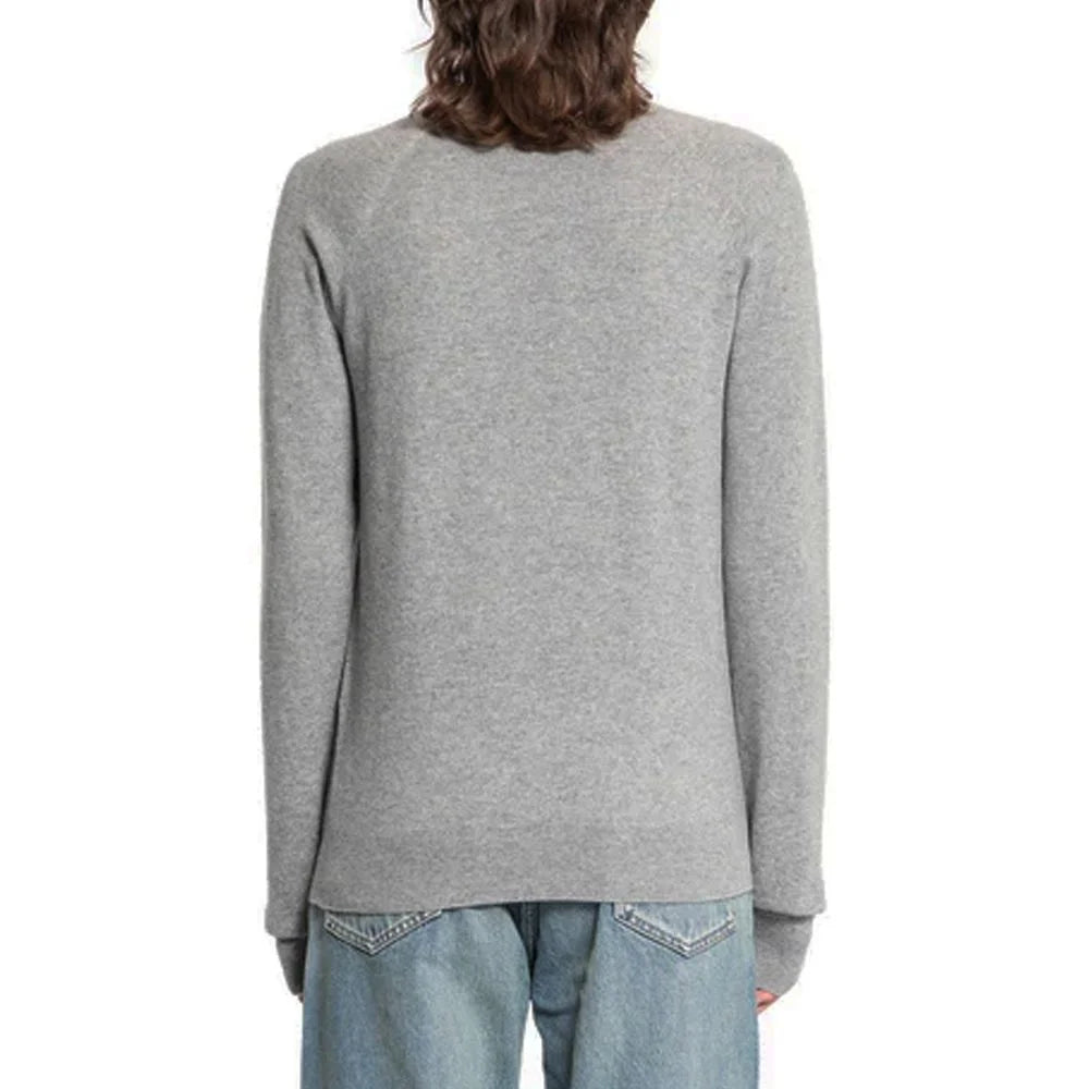 Saint Laurent Gray Cashmere Sweater - XL