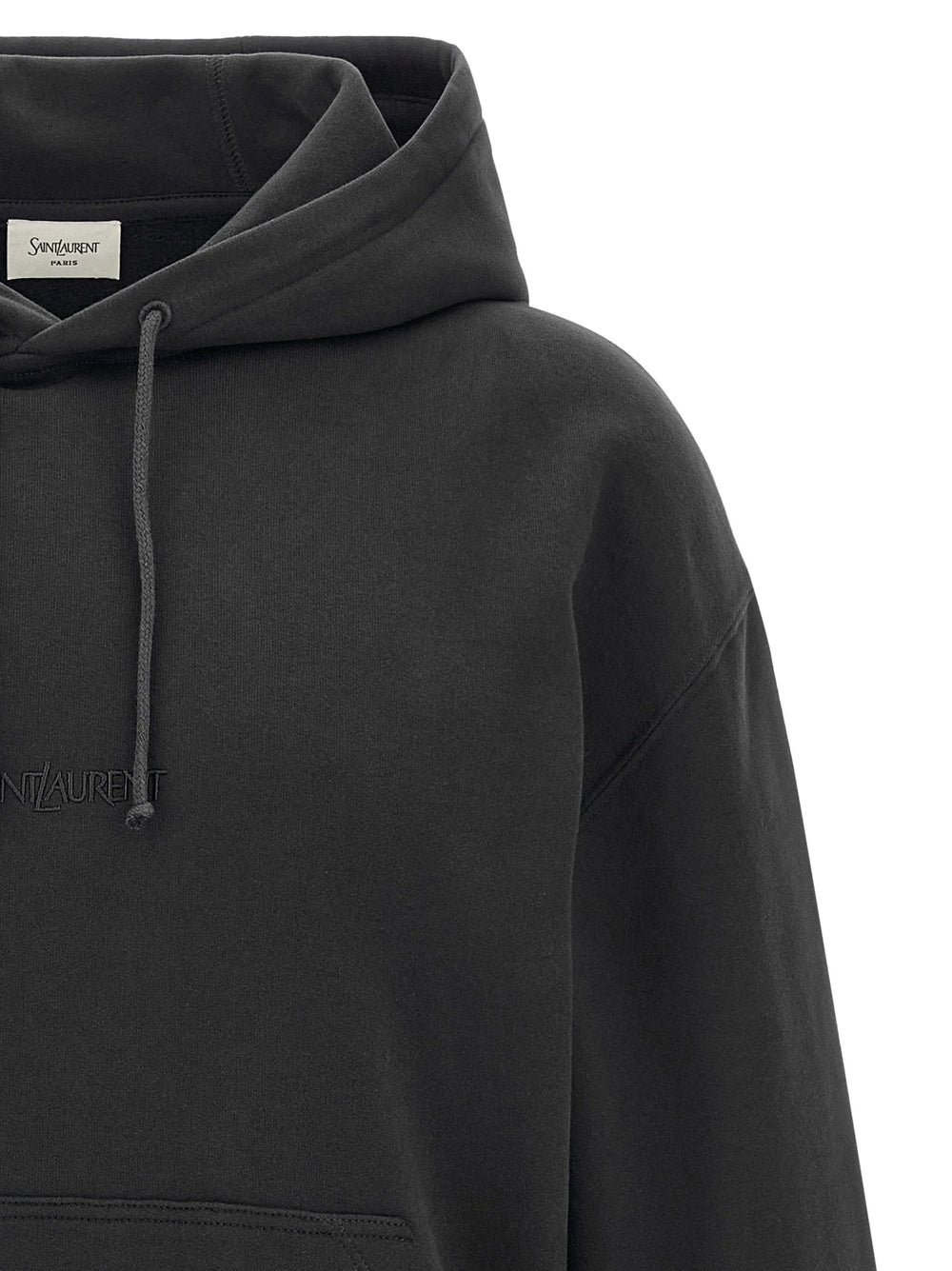 Saint Laurent Gray Cotton Sweatshirt - XXL