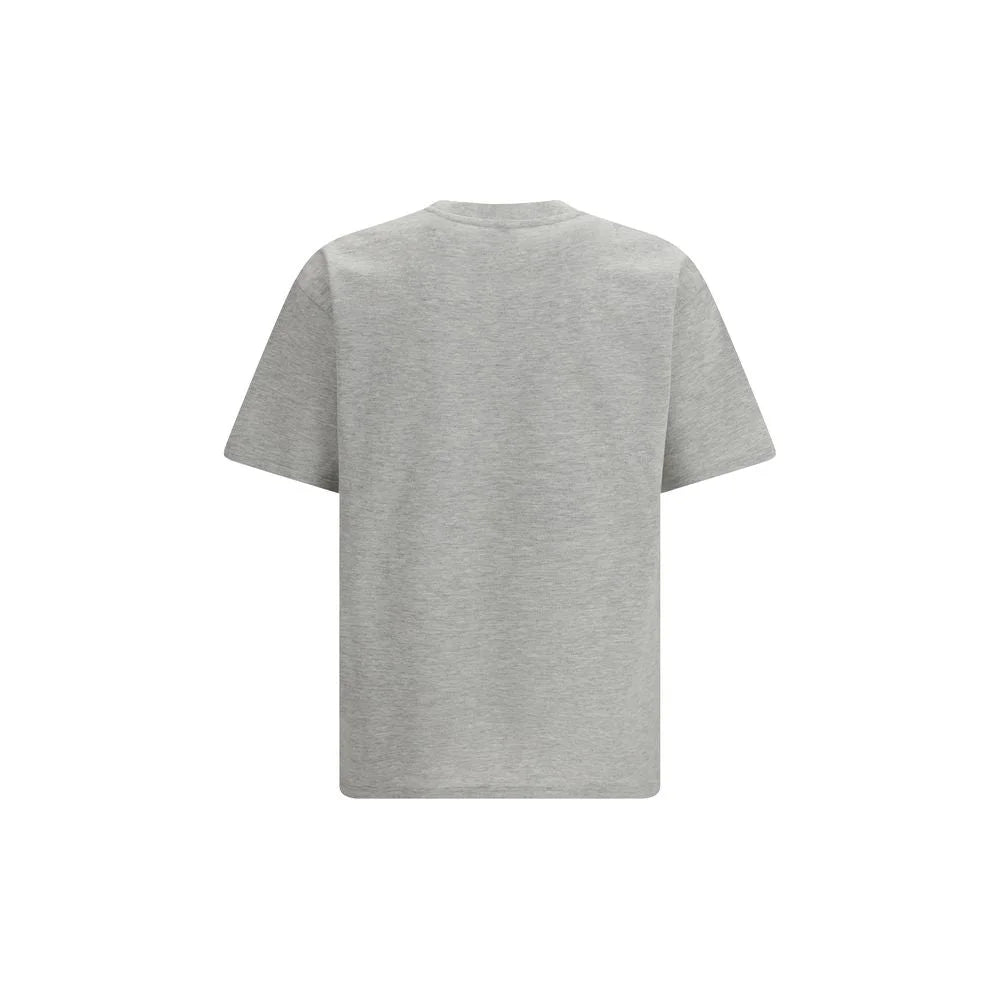 Saint Laurent Gray Cotton T-Shirt