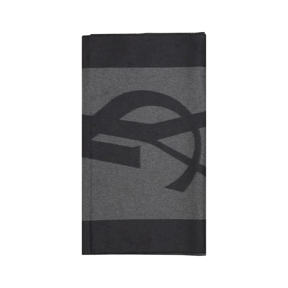 Saint Laurent Harmaa Silkkihuivi