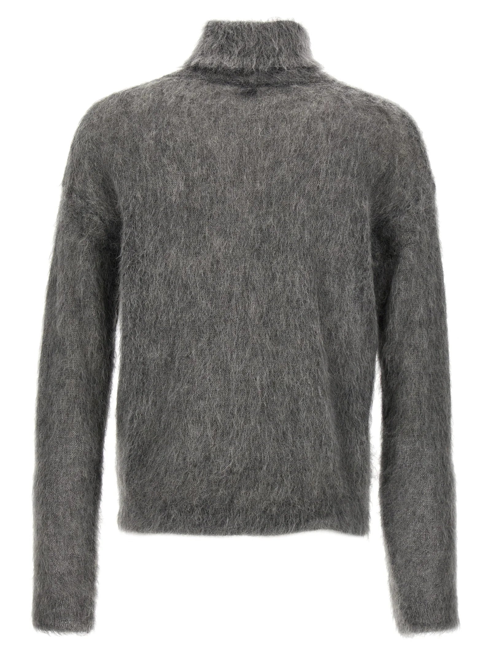 Saint Laurent Gray Wool Cardigan - XL