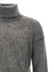 Saint Laurent Gray Wool Cardigan - XL