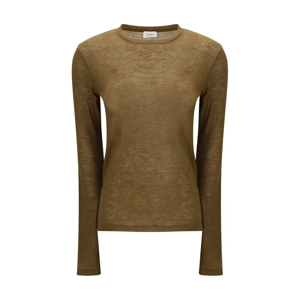Saint Laurent Green Cashmere Clothing - L