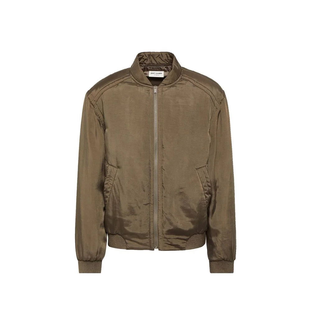 Saint Laurent Green Copper Bomber - IT52 | XL
