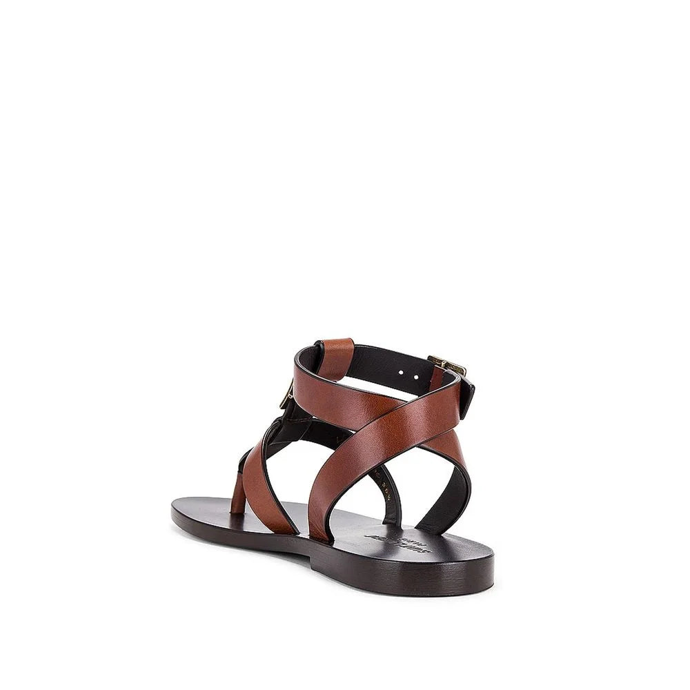 Saint Laurent Hardy Leather Sandals - Sandals