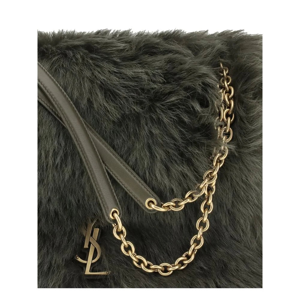 Saint Laurent Jamie medium Shearling Shoulder Bag