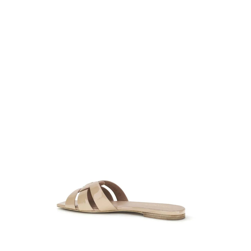 Saint Laurent Multifarvet Kalveskind Bos Taurus Ballet Flats
