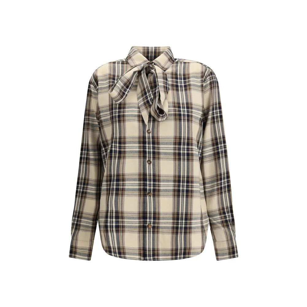 Saint Laurent Multicolor Cotton Pattern Shirt - S