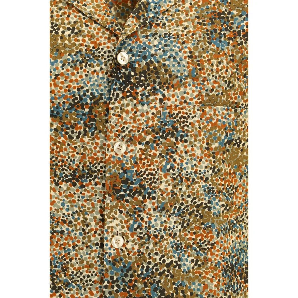 Saint Laurent Multicolor Viscose Pattern Shirt