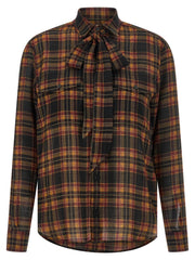 Saint Laurent Multicolor Wool Blouse - L