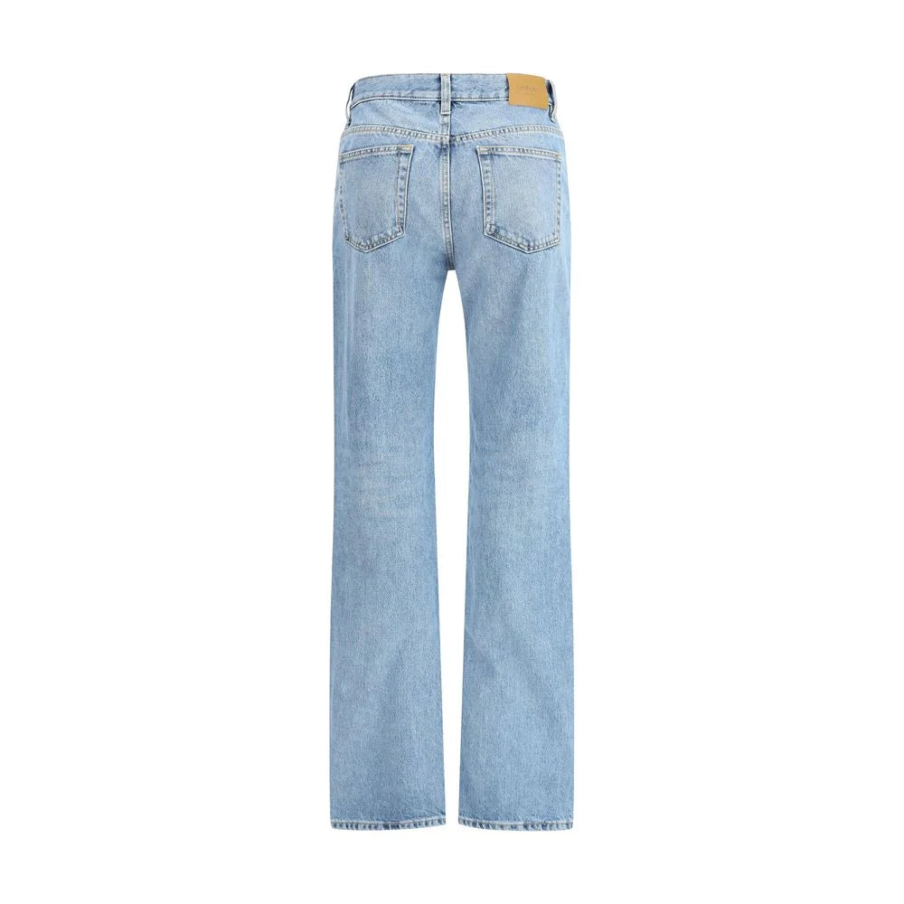 Saint Laurent NICO low-rise jeans in Bahamas denim - Jeans