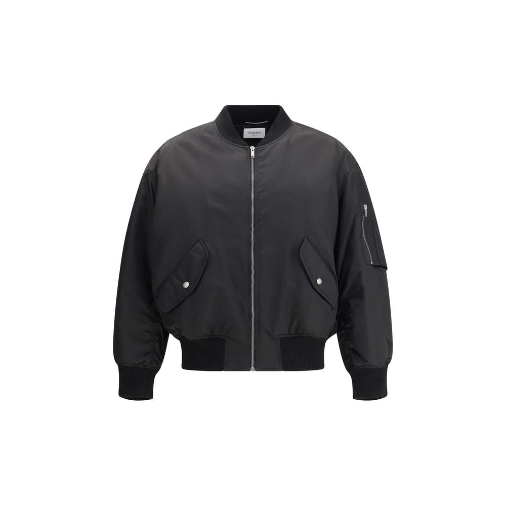 Saint Laurent Oversized bomber Jacket - Bomber Jackets