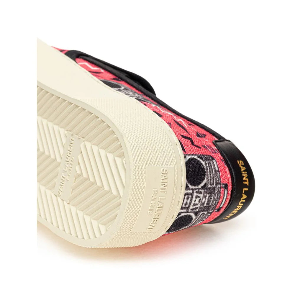 Saint Laurent Pink Cotton Sneaker - Sneakers