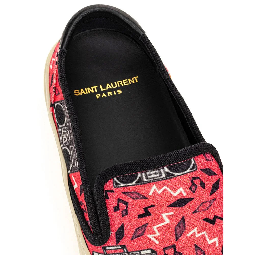 Saint Laurent Pink Cotton Sneaker - Sneakers