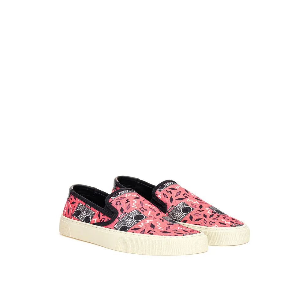 Saint Laurent Pink Cotton Sneaker - Sneakers