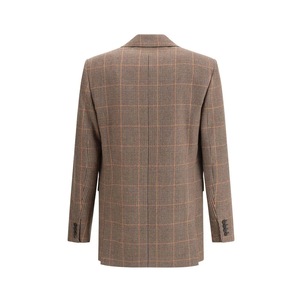 Saint Laurent Prince de Galles wool Blazer - Sport Jackets