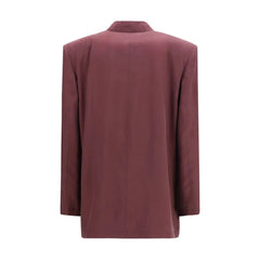 Saint Laurent Purple Silk Blazer - IT38 | S
