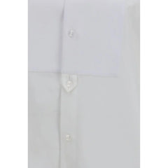 Saint Laurent White Cotton Dress Shirt - IT36 | XS
