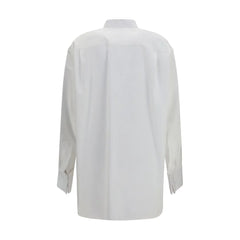 Saint Laurent White Cotton Dress Shirt - IT36 | XS