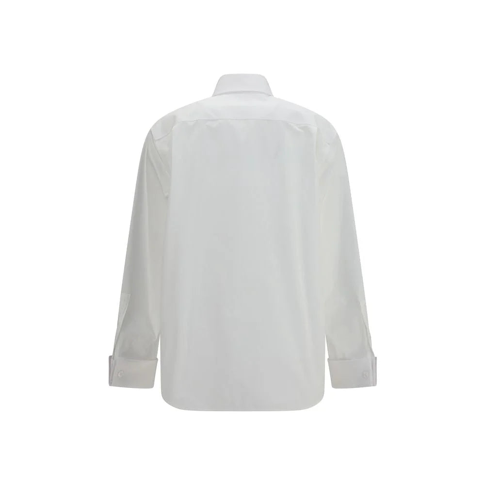 Saint Laurent White Cotton Dress Shirt - IT38 | S